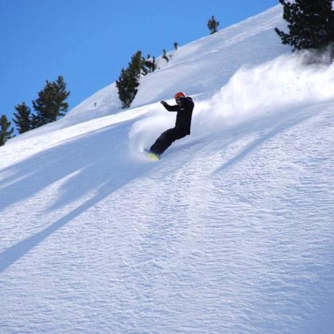 Image of people Snowboarding